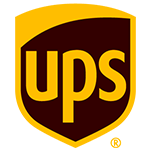 We ship with UPS